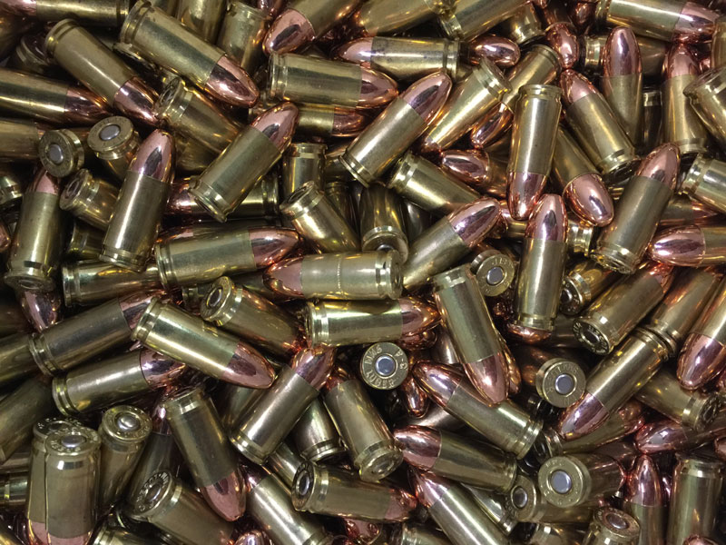 9mm 115gr FMJ with brass case CCI primer bulk ammunition sale price ready t...